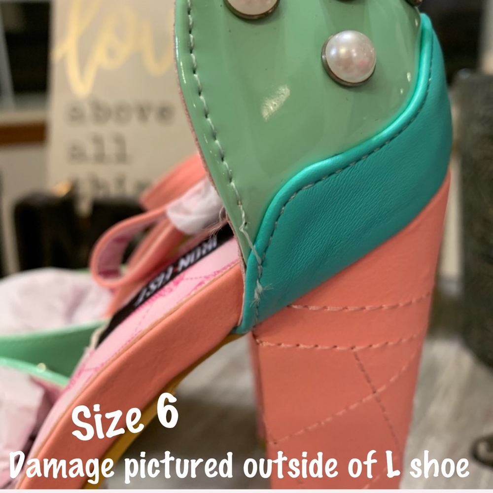 Iron Fist Mint Ice cream heels - Picture 5 of 8